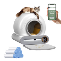 Litière automatique pour chat – Bac autonettoyant intelligent 65 L
