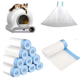 10 rouleaux de sacs à déchets (150 pcs) – Compatibles avec votre litière automatique Pro